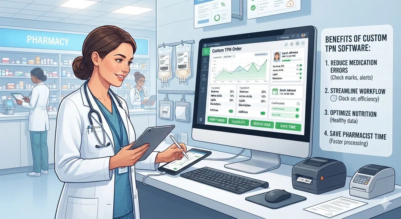custom TPN ordering software USA